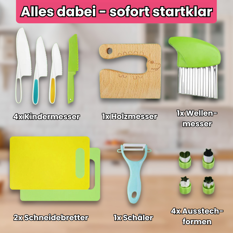 MiniChef – Sicher kochen lernen wie die Großen - KiddyWunder™